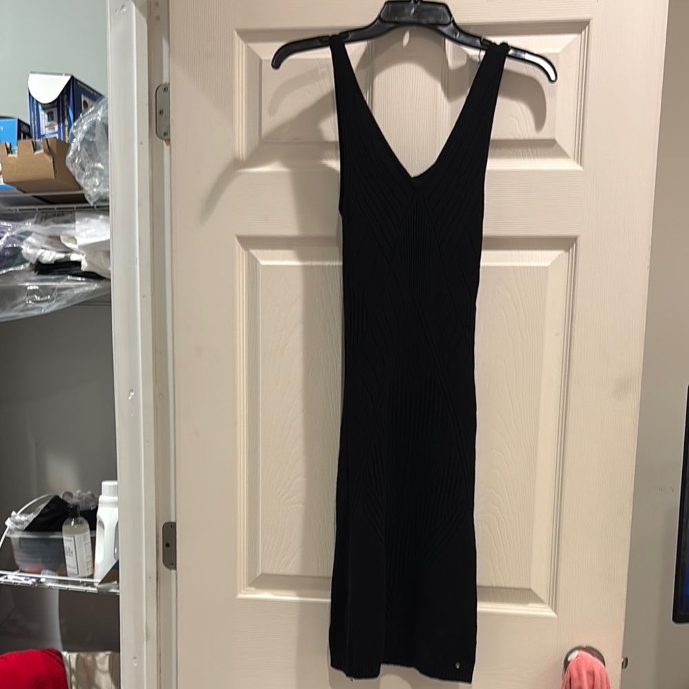 Guess Black knit mini Dress
